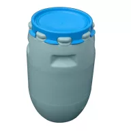 Hordó műanyag fedeles 120 l