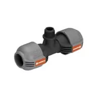 T-elem 25 mm x 1/2" külső menettel