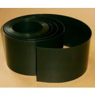 Bed rail 10mx2mmx15cm black PE