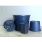 Plastic pots 12 (1340 pcs/carton) P12589V R. grey