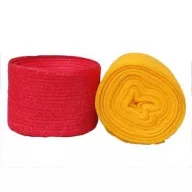 Raschel tömlő sárga 22 cm x 50 m