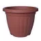 Cserép műanyag, bordás terrakotta 20 cm