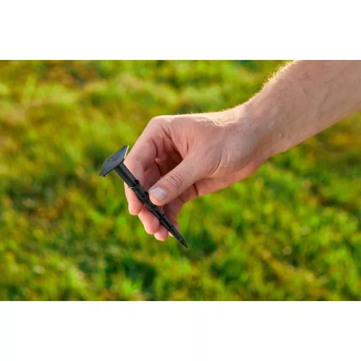 Leszúró tüske vakondháló, geotextil rögzítéséhez 12,5 cm " Nort Spike" 20 db