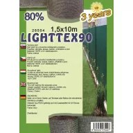 Kerítésháló LIGHTTEX90 1,5X10 m zöld 80%
