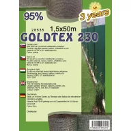 Kerítésháló LIGHTTEX90 1,5X50 m zöld 80%