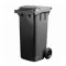 Household bin s.grey 120 l