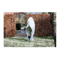   Téli takaró fólia zippzárral, fehér átm. 200cmx2,5m 70g/m2