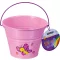 Gyerek vödör fém rózsaszín