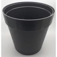 Dekor kaspó antracit 21-es