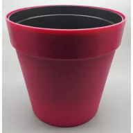 Dekor kaspó pink 28-as