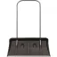 Wheeled snow plough 78.5 cm with aluminium edge protectors