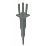   Tartó alkatrész Mosaic/Privat panel talajba rögzítéséhez Basfix Terra 1 db