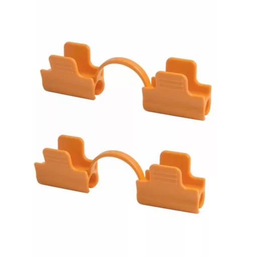 Műanyag rögzítő klipsz Arc-PVC fóliavázhoz Clips Tuteurs 10 db/csomag