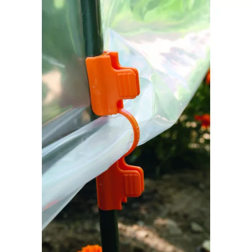 Műanyag rögzítő klipsz Arc-PVC fóliavázhoz Clips Tuteurs 10 db/csomag