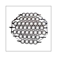 Forgató rács 41 db fácán tojáshoz