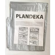 Takaróponyva 110g/m2 10m x 15m  (ezüst)