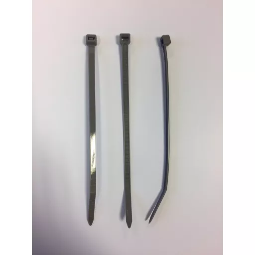 Hálórögzítő Bridfix 14 cm szürke 50db/csomag