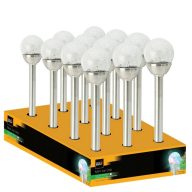   Kerti lámpa, leszúrható solar paneles, mini jéggömb Gardman L21005D