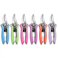 Secateurs Leyat Diamond red, in gift box