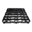 Grass grid 40 black 50x50x4 cm