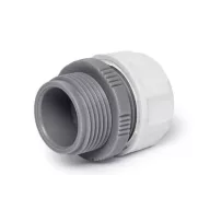 Connector 1/2"-KM 3/4" White line WL-4116