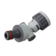   Tap connector, female threaded 1"-3/4" adjustable White line WL-2194