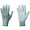 Garden gloves Pu coated knitted, breathable size 8