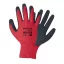 Garden gloves Perfect grip red, latex size 9