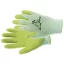Garden gloves Fudge nylon, latex palm, green size 5