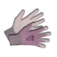 Garden gloves Lovely lilac nylon, pale lilac size 9
