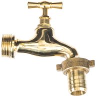 Kerti csap réz, tömlővéges 3/4"