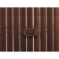   Műanyag bambusz rögzítő "Fixcane" barna 26db/csomag