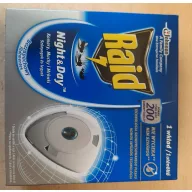   Raid Night&Day Mosquito and fly repellent refill disc 1 pc
