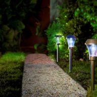 Kerti lápma, leszúrható napelemes AREISI 8,5x31 cm