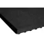 Rubber sheet split Playground Black 45x1000x1000mm