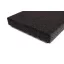 Playground rubber sheet black 30x500x500mm