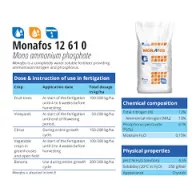 Monoammonium phosphate MAP 12-61-0 Monafos 25 kg