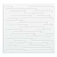   Műanyag PP panel, dekoratív motívumokkal Nautic panel fehér 1mx1m
