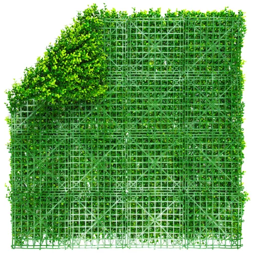 Zöldfal Buxus levelekkel Vertical Buxus 1mx1m