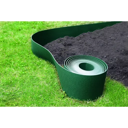 Újrahasznosított ágyásszegély Etik Bordura zöld 0,15x10m