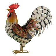 Kakas figura fémből színes Harry 34 x 13 x 35 cm