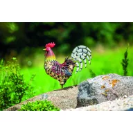 Kakas figura fémből színes Harry 34 x 13 x 35 cm