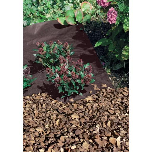 Talajtakaró Antiherbas Geotex 80 g/m2 barna 1,6x10m
