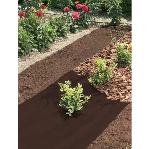 Talajtakaró Antiherbas Geotex 80 g/m2 barna 1,6x10m