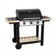 Kerti gázüzemű grill Firewood 3 Hecht