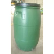 Hordó fedeles 120 l-es esővízgyűjtő, menetes fedéllel