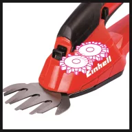   Einhell Akkumulátoros fű és sövénynyíró olló GE-CG 18 Li - Solo