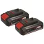 Einhell Akkumulátor (2 db) PXC - 2,5Ah PXC-Twinpack