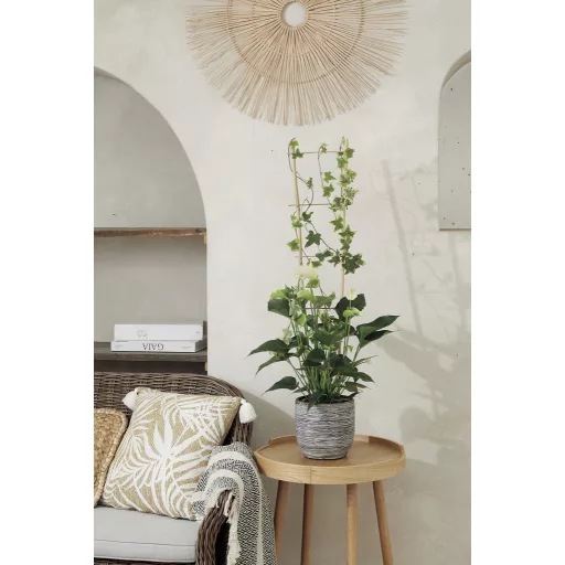Viráglétra bambusz Echelle Bamboo 90x25 cm