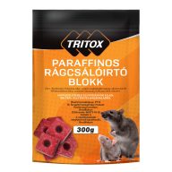 Tritox paraffinos rágcsálóirtó blokk 300 g